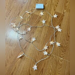 NWOT 4th of July or Christmas lights. Battery with timer